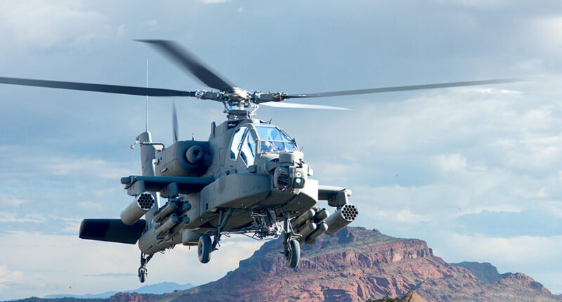 AH-64 Apache helicopter