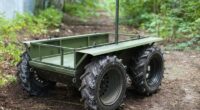 Targan unmanned ground robotic complex in October 2024