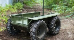 Targan unmanned ground robotic complex in October 2024