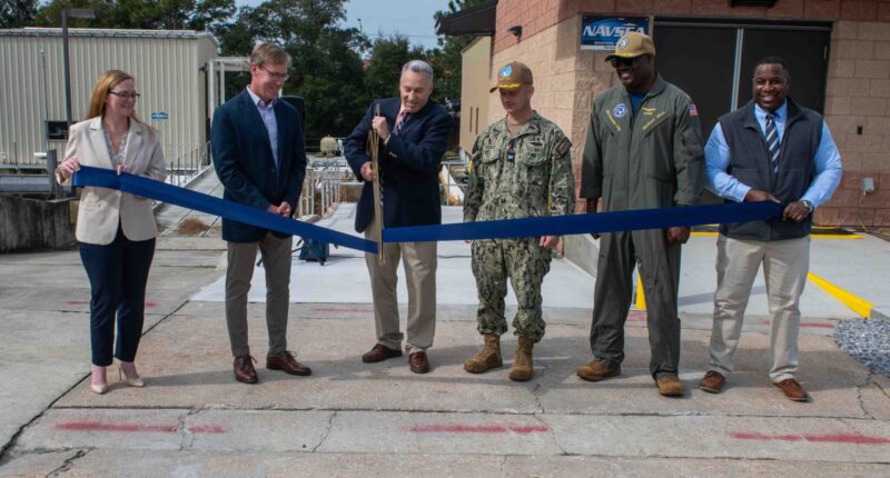 Opening of the new Naval Surface Warfare Center Panama City Division Acoustic Test Facility and Instrumentation