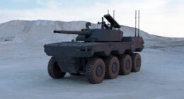 HAVOC 8×8 Robotic Combat Vehicle