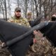 Ukrainian forces carrying the Seth UAS